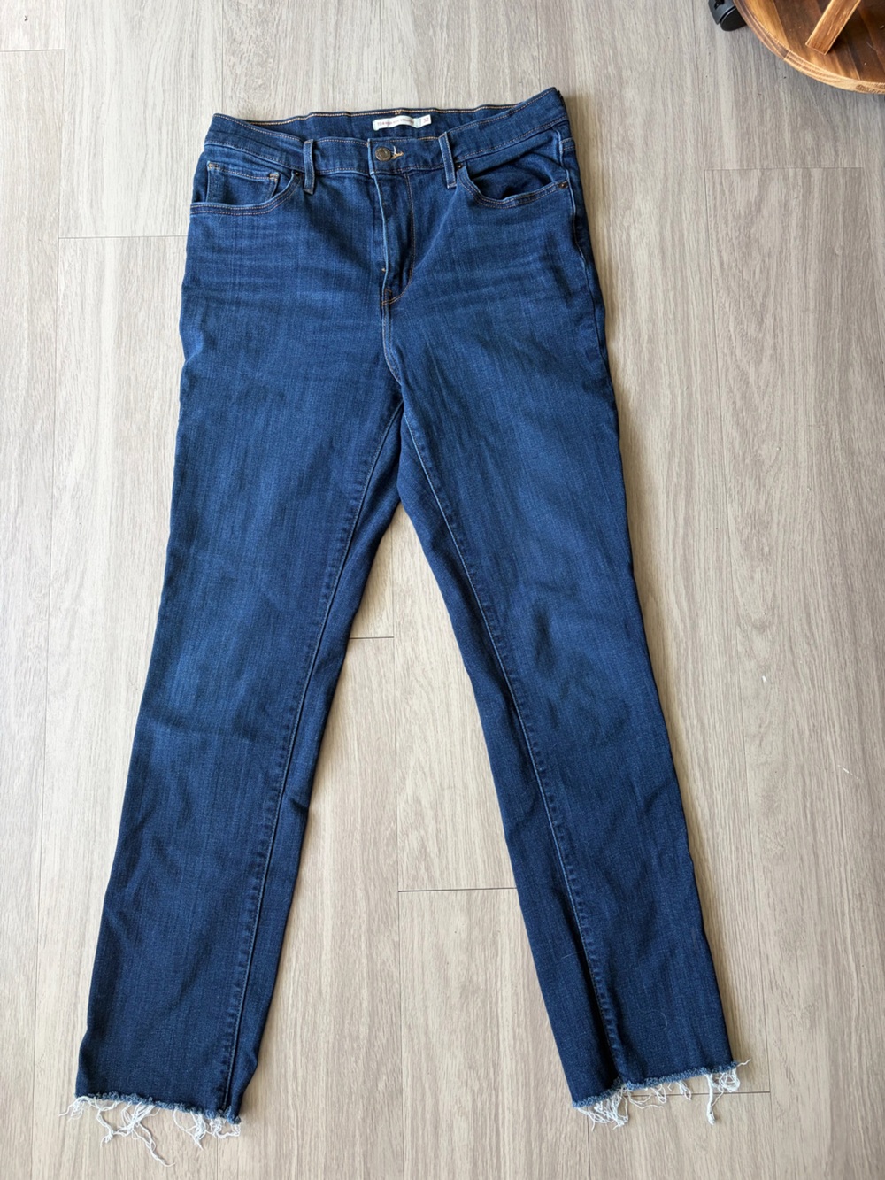 Classic Levi Women's Dark Blue Jeans